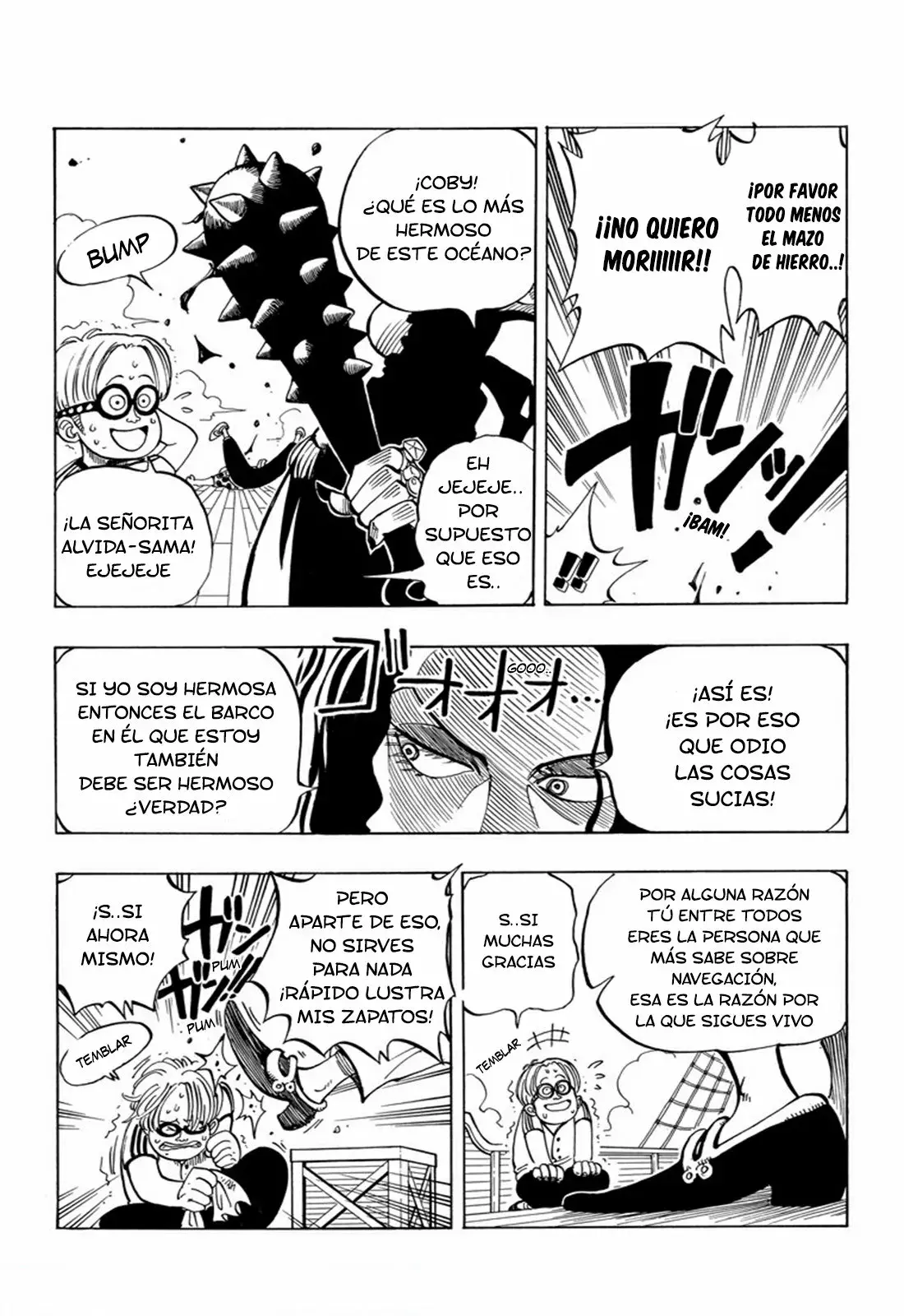 One Piece Capitulo 2: "Ese Chico es, Luffy Sombrero de Paja" página 5
