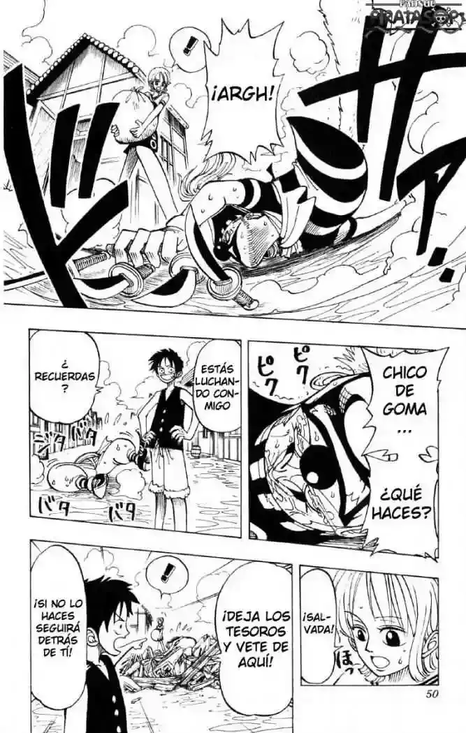 One Piece Capitulo 20: "El Camino del Ladrón" página 5