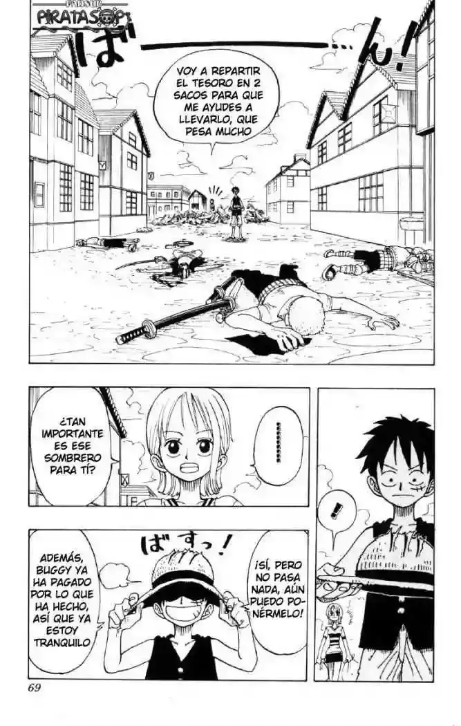 One Piece Capitulo 21: "Ciudad" página 3
