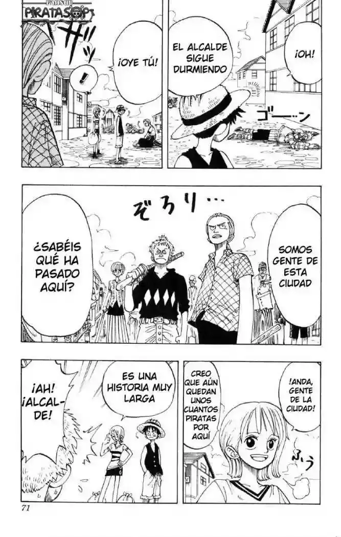 One Piece Capitulo 21: "Ciudad" página 5
