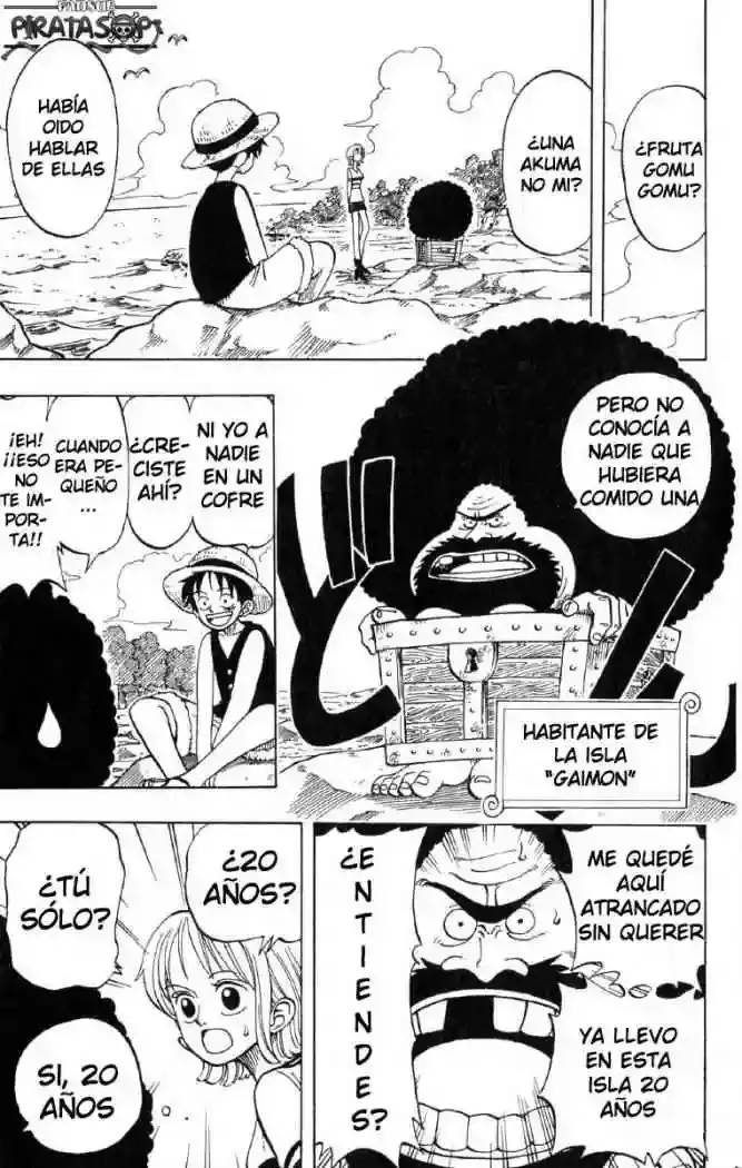 One Piece Capitulo 22: "Eres un Bicho Raro" página 12
