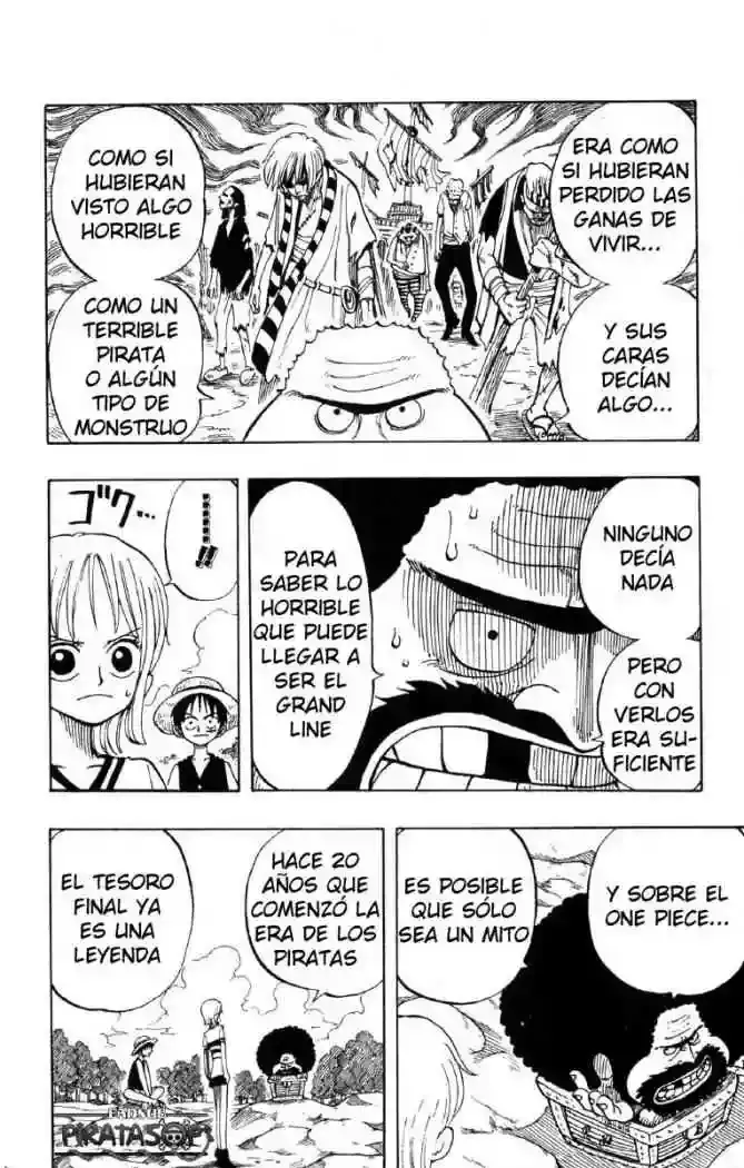 One Piece Capitulo 22: "Eres un Bicho Raro" página 17