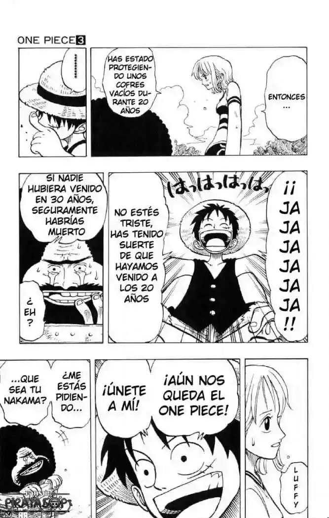 One Piece Capitulo 22: "Eres un Bicho Raro" página 28