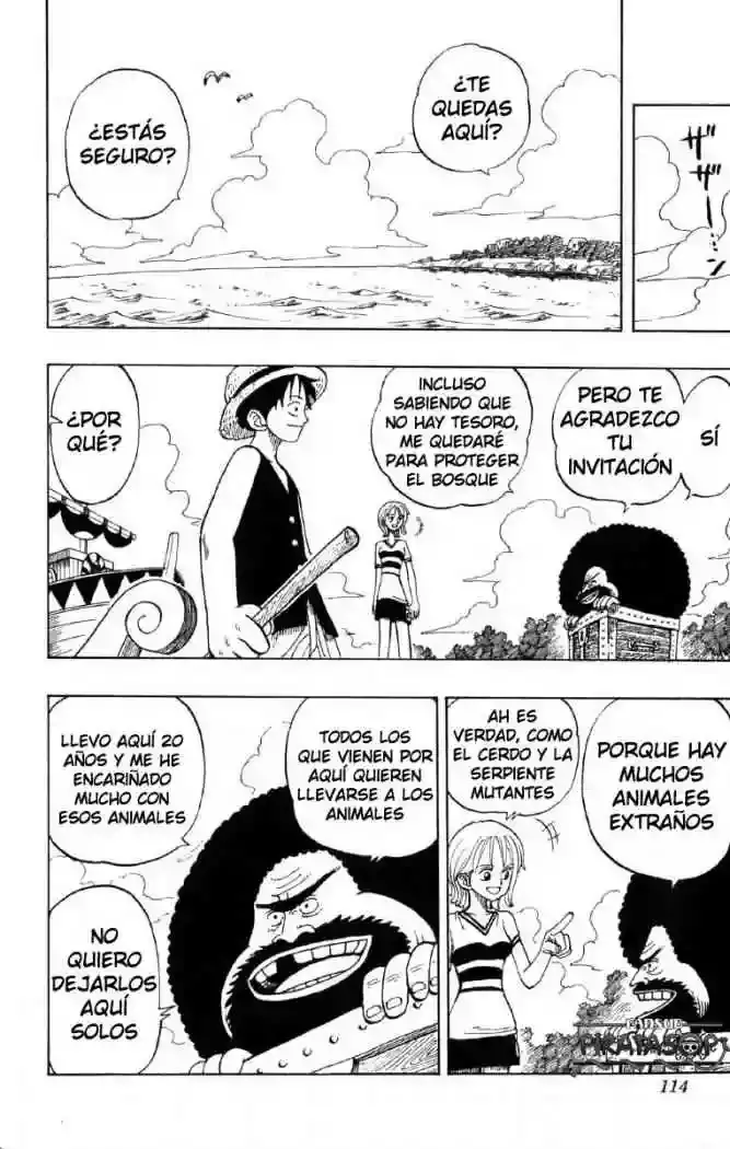 One Piece Capitulo 22: "Eres un Bicho Raro" página 29