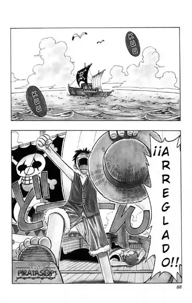 One Piece Capitulo 22: "Eres un Bicho Raro" página 3