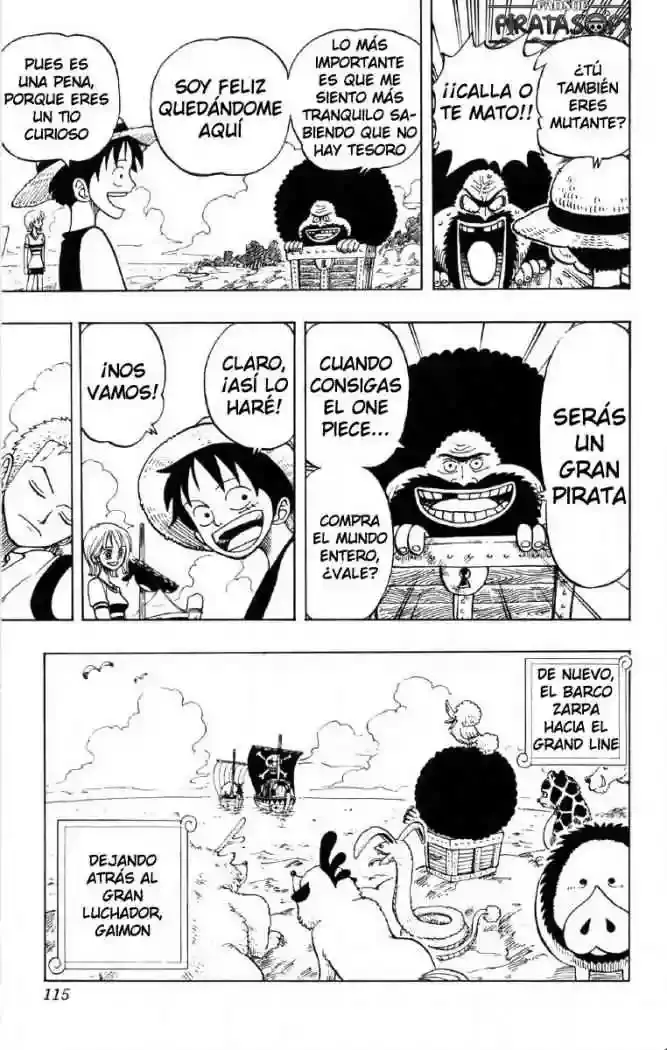 One Piece Capitulo 22: "Eres un Bicho Raro" página 30