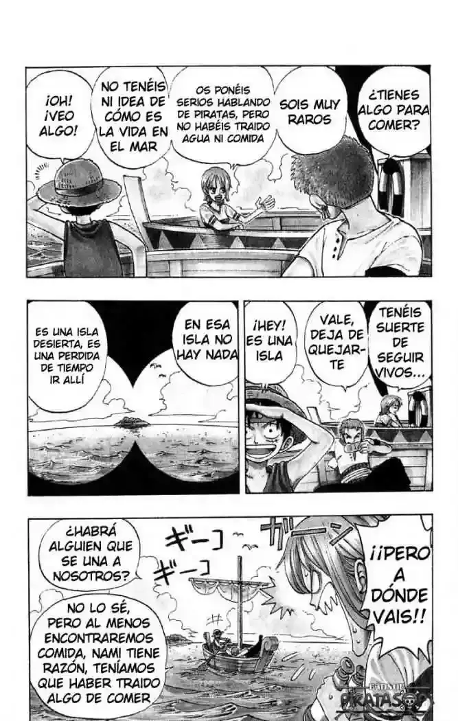One Piece Capitulo 22: "Eres un Bicho Raro" página 5
