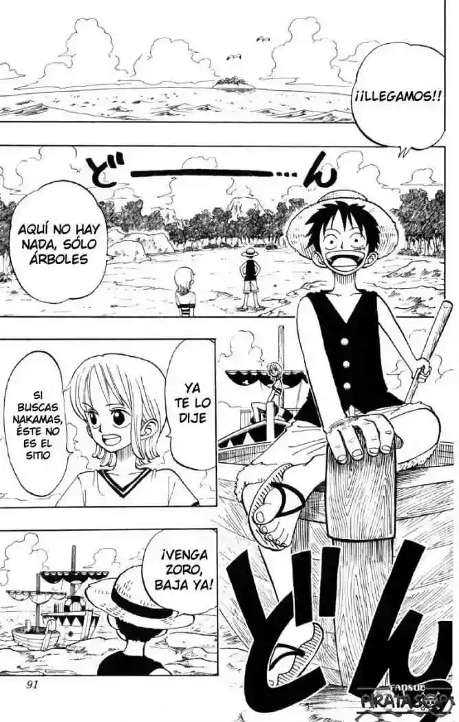 One Piece Capitulo 22: "Eres un Bicho Raro" página 6