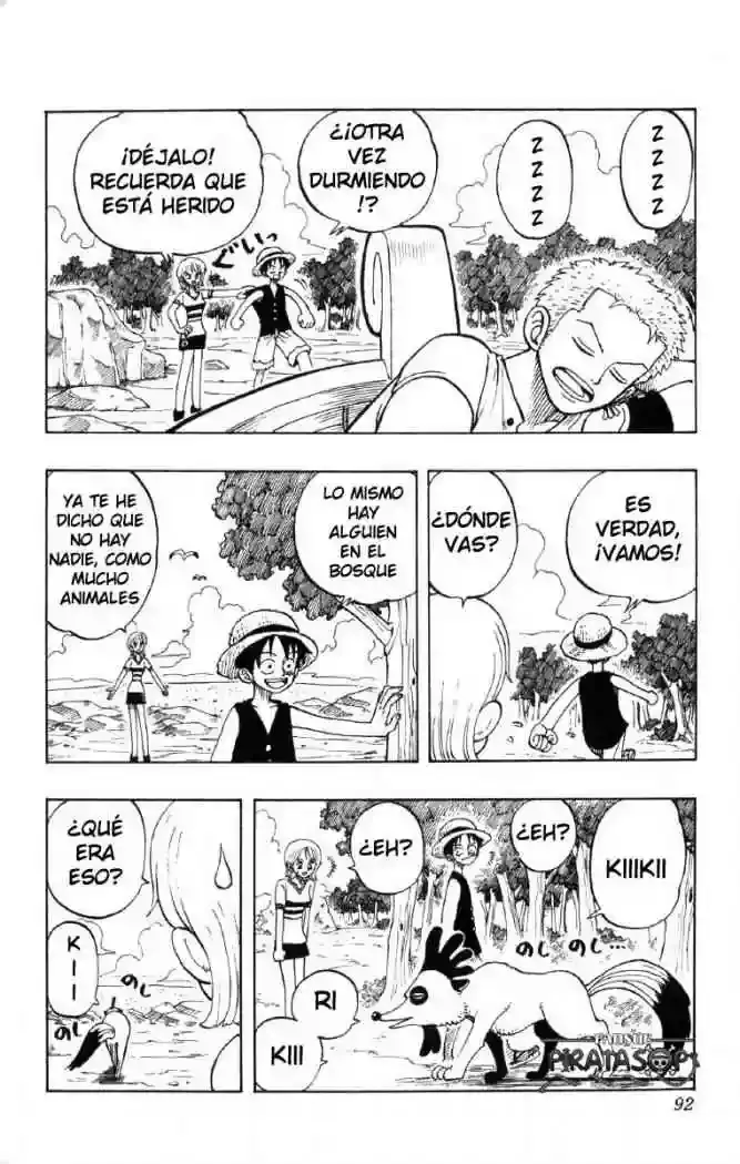 One Piece Capitulo 22: "Eres un Bicho Raro" página 7