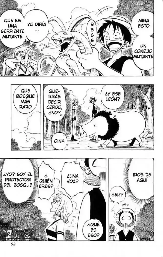 One Piece Capitulo 22: "Eres un Bicho Raro" página 8