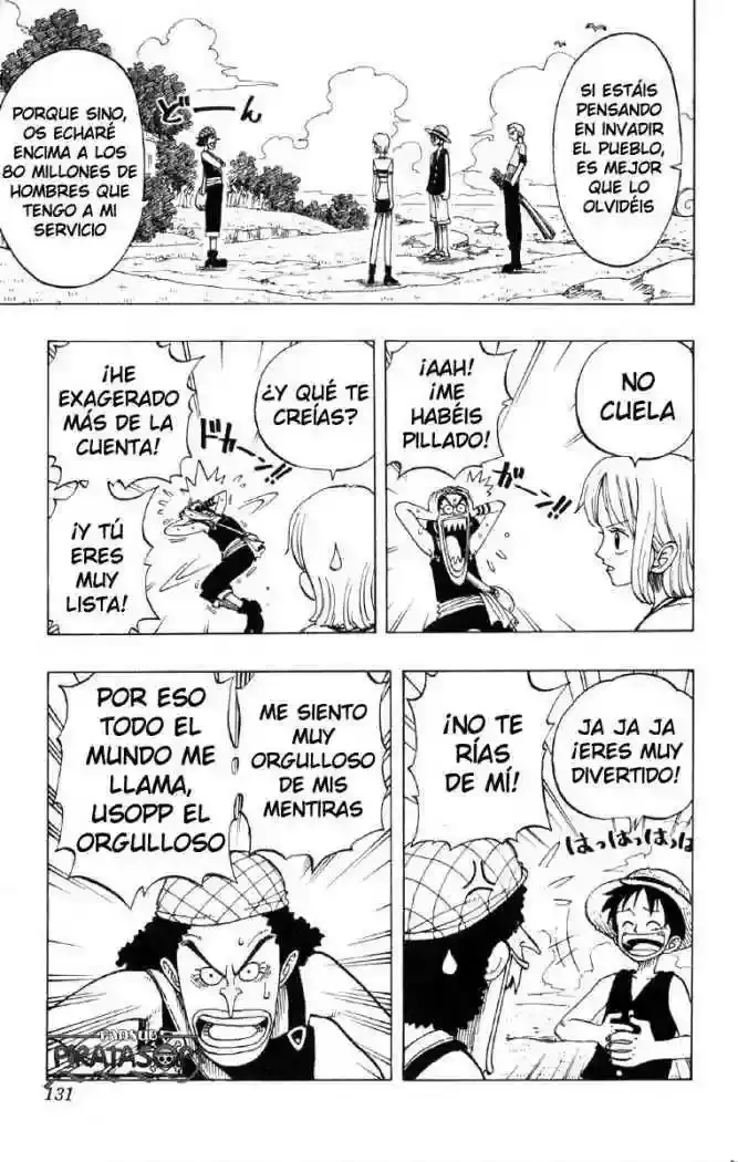 One Piece Capitulo 23: "Aparece el Capitán Usopp" página 13