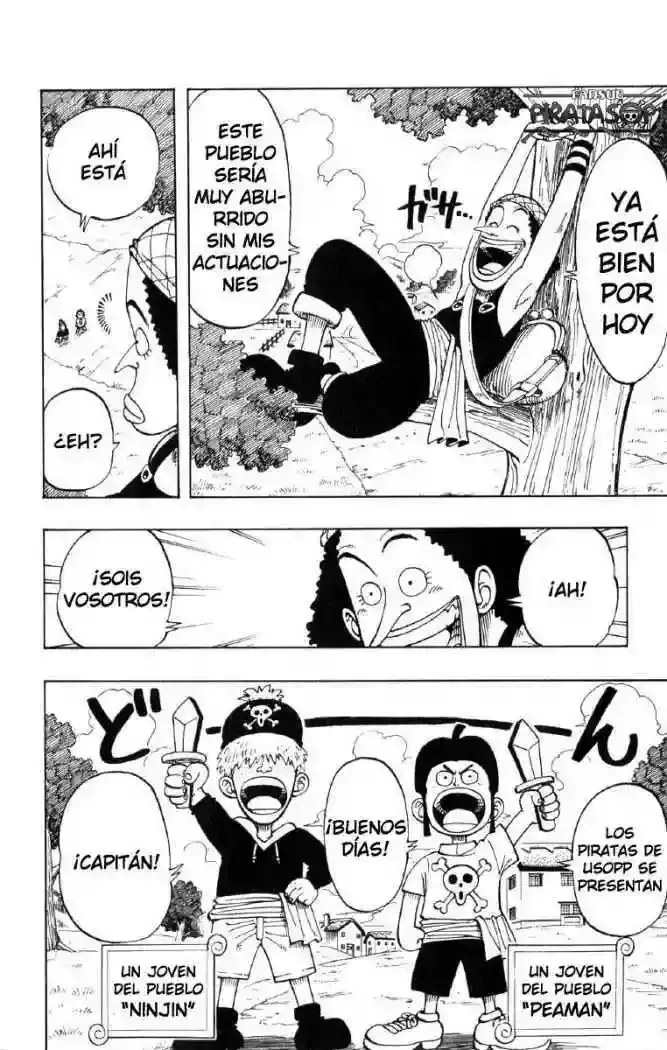 One Piece Capitulo 23: "Aparece el Capitán Usopp" página 6