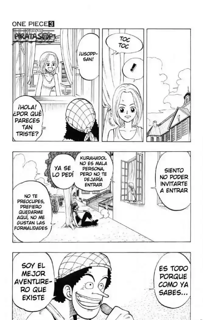 One Piece Capitulo 24: "Aquello de lo que no se puede mentir" página 10