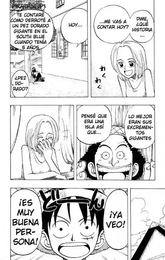 One Piece Capitulo 24: "Aquello de lo que no se puede mentir" página 11