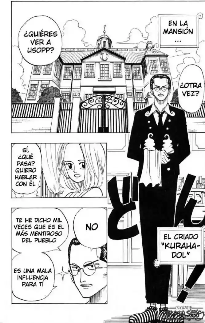 One Piece Capitulo 24: "Aquello de lo que no se puede mentir" página 7