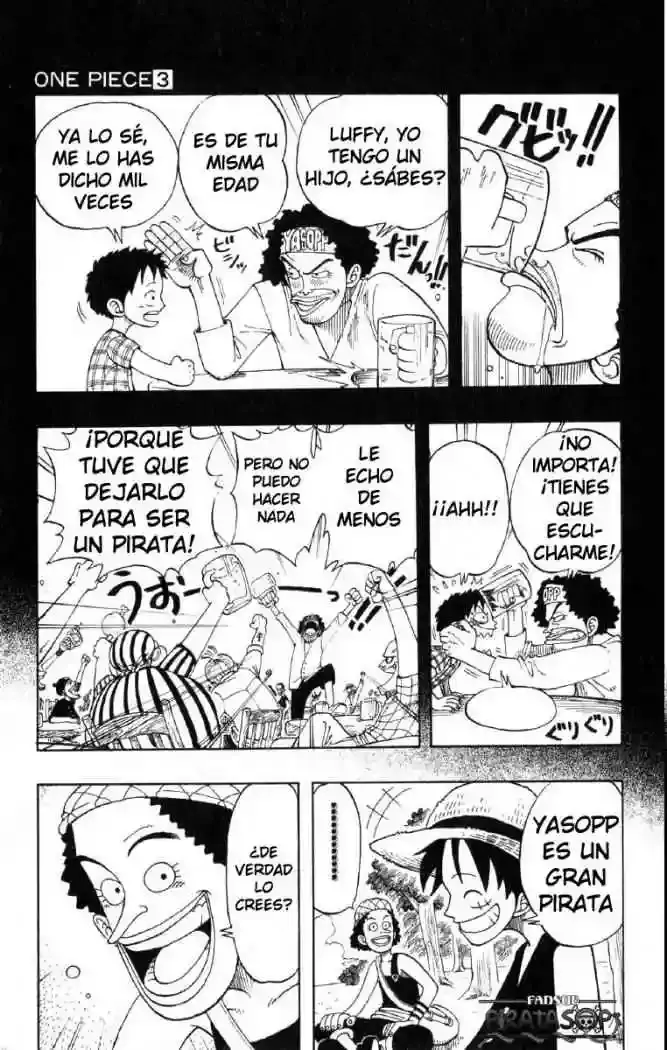 One Piece Capitulo 25: "800 mentiras" página 18