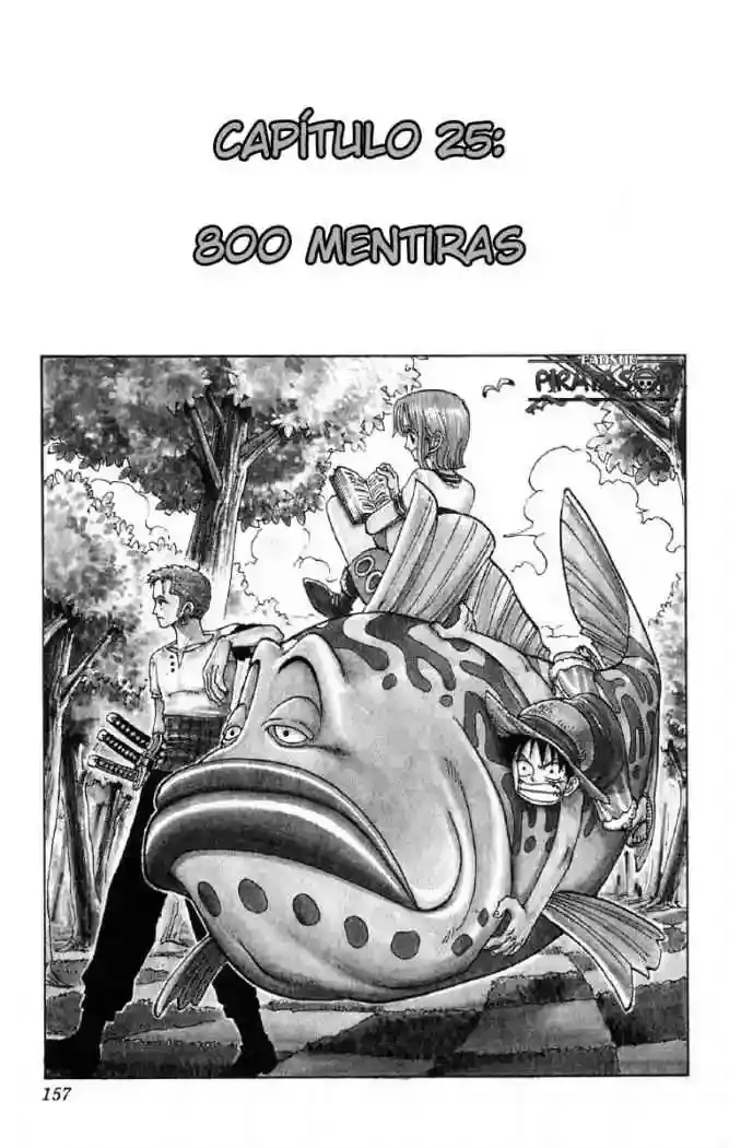One Piece Capitulo 25: "800 mentiras" página 2
