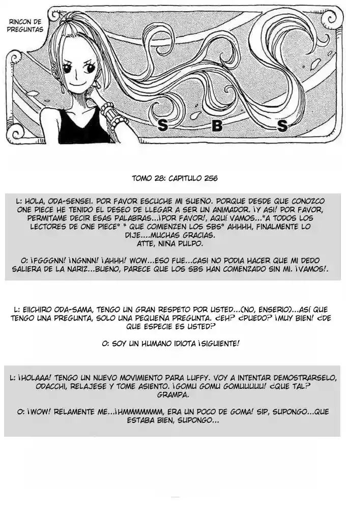 One Piece Capitulo 256 página 20