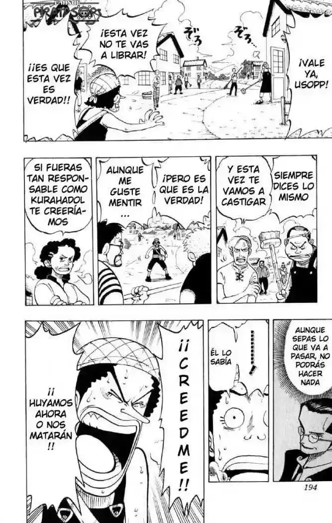 One Piece Capitulo 26: "El Plan del Capitán Kuro" página 13