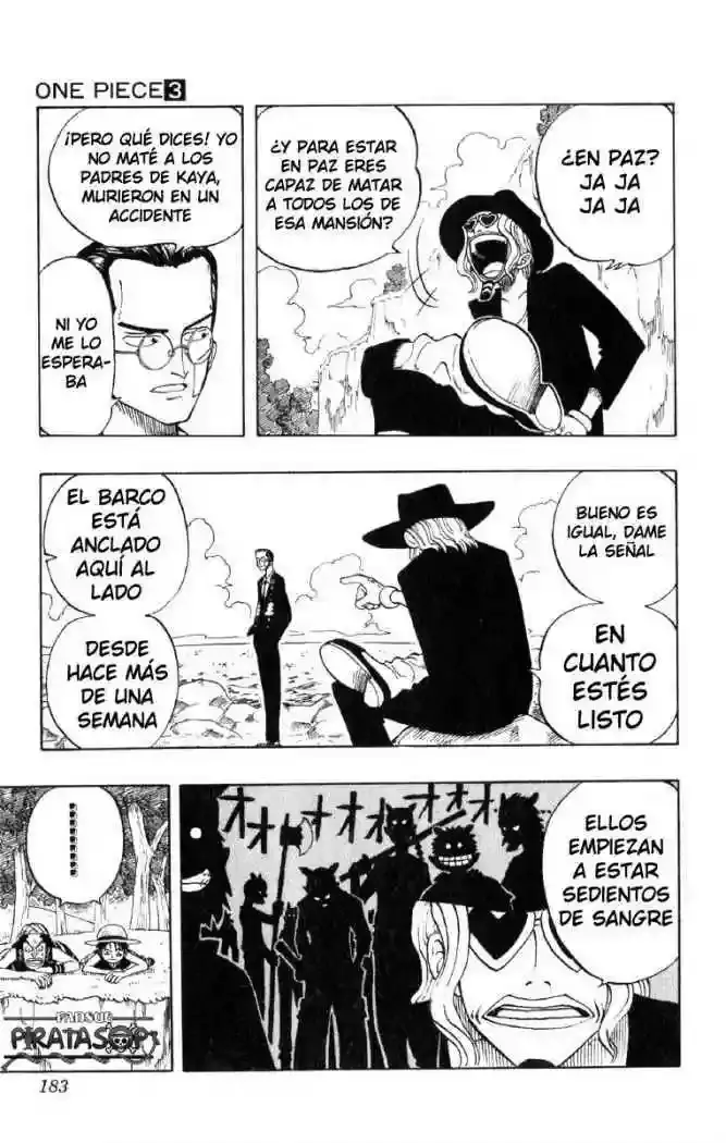 One Piece Capitulo 26: "El Plan del Capitán Kuro" página 5
