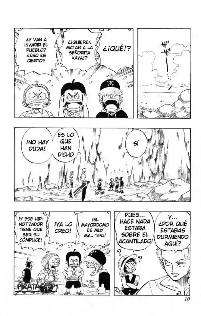 One Piece Capitulo 27: "Plan" página 10