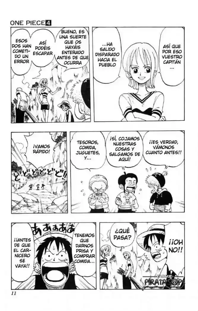 One Piece Capitulo 27: "Plan" página 11