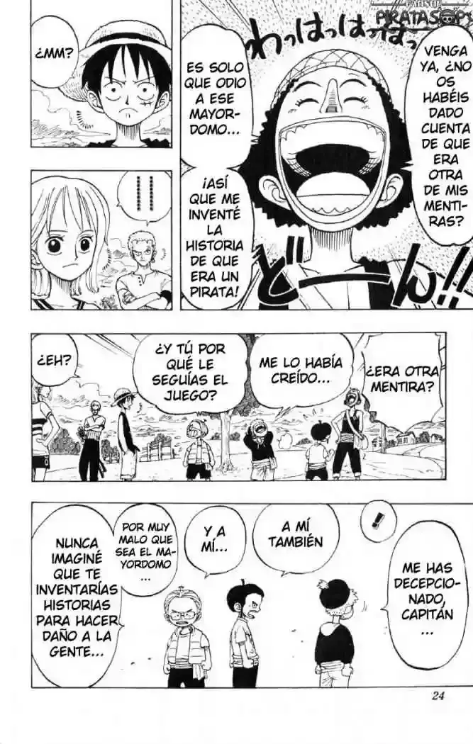 One Piece Capitulo 27: "Plan" página 24