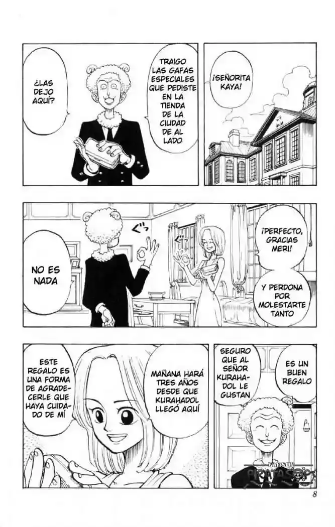 One Piece Capitulo 27: "Plan" página 8