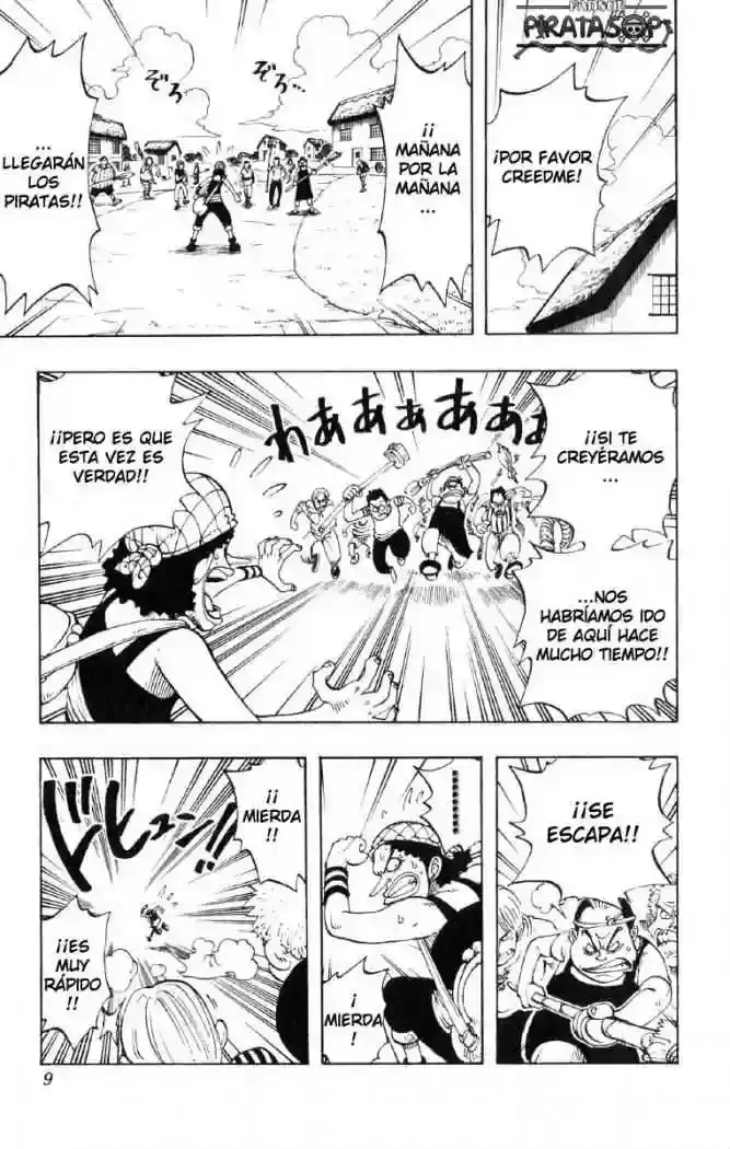 One Piece Capitulo 27: "Plan" página 9
