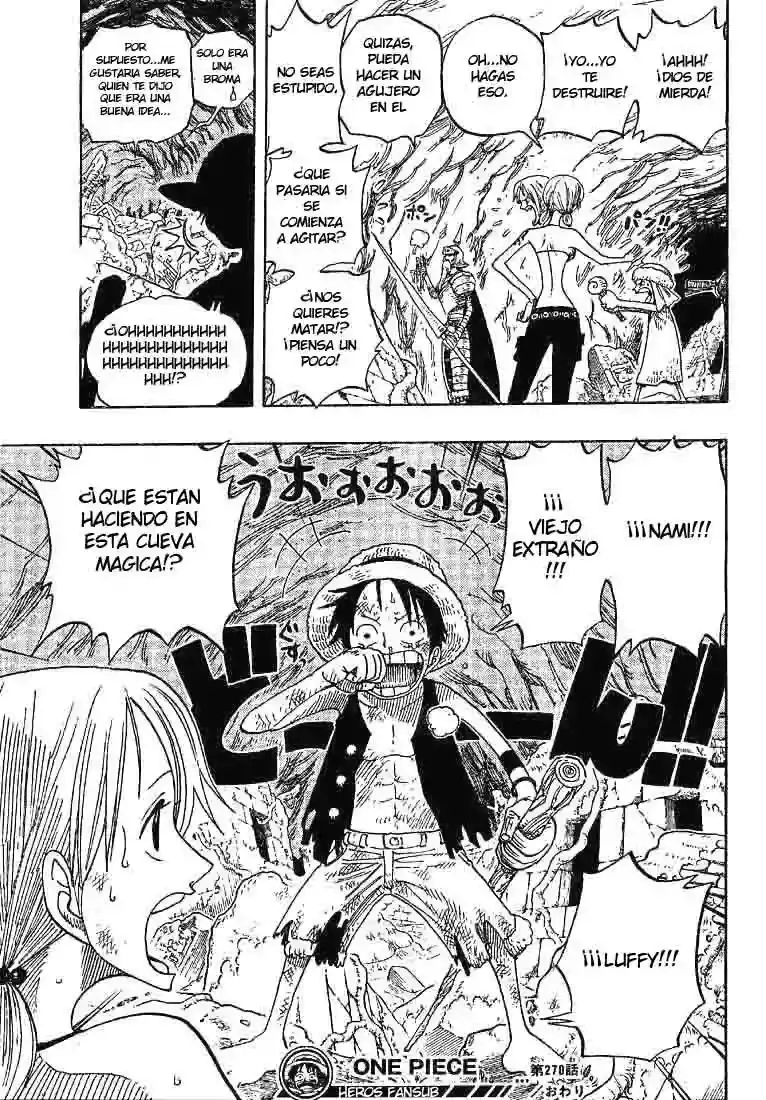 One Piece Capitulo 270 página 19