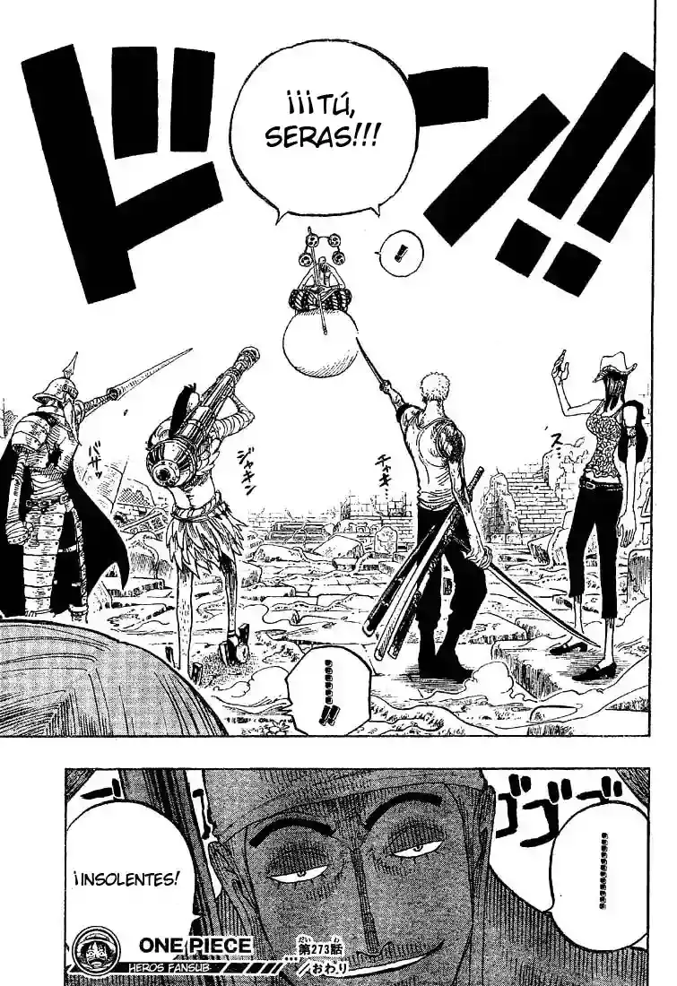 One Piece Capitulo 273 página 18