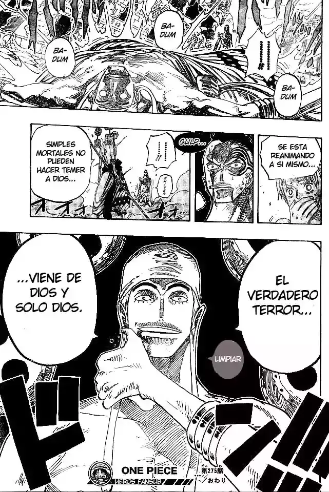 One Piece Capitulo 275 página 19