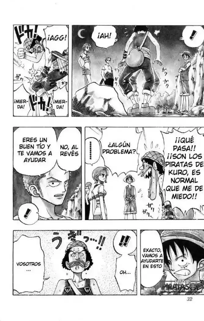One Piece Capitulo 28: "Luna Nueva" página 4