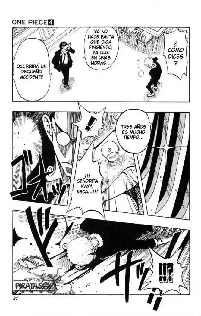 One Piece Capitulo 28: "Luna Nueva" página 8