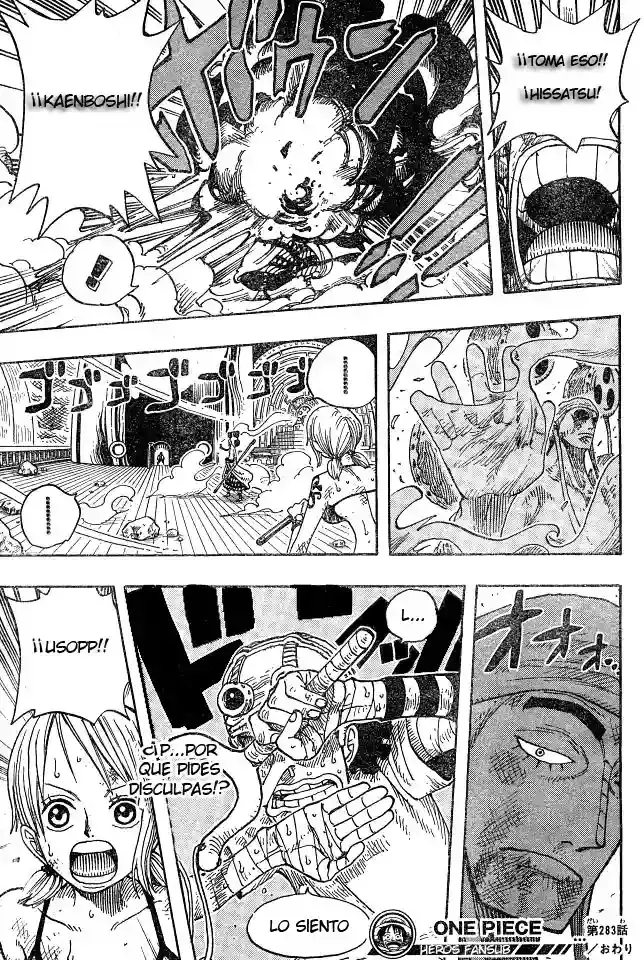 One Piece Capitulo 283 página 19