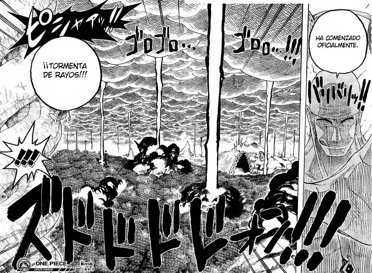 One Piece Capitulo 285 página 18