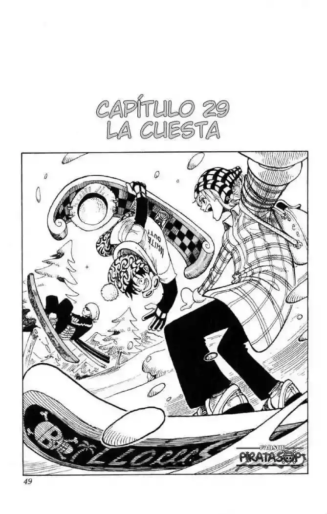 One Piece Capitulo 29: "La Cuesta" página 2