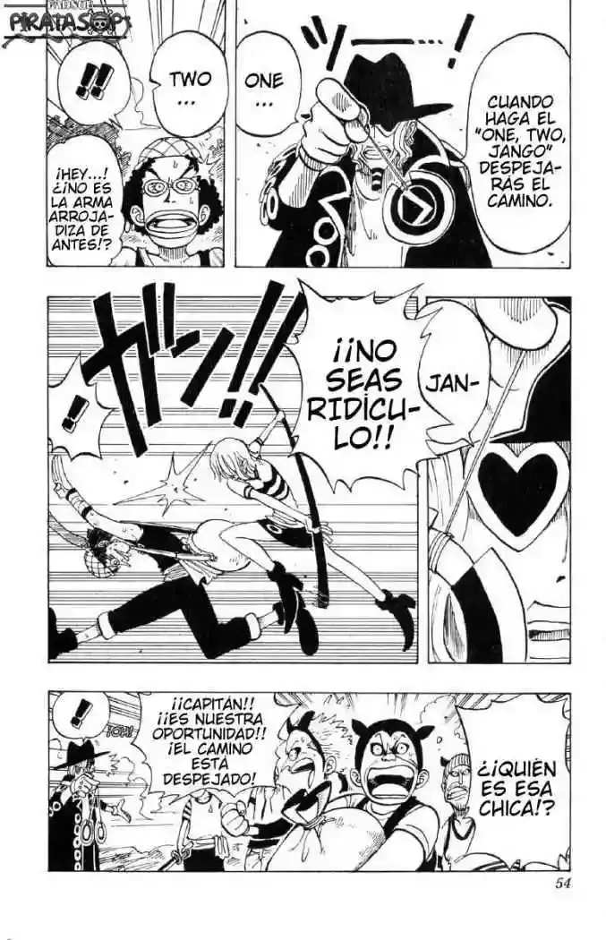 One Piece Capitulo 29: "La Cuesta" página 6