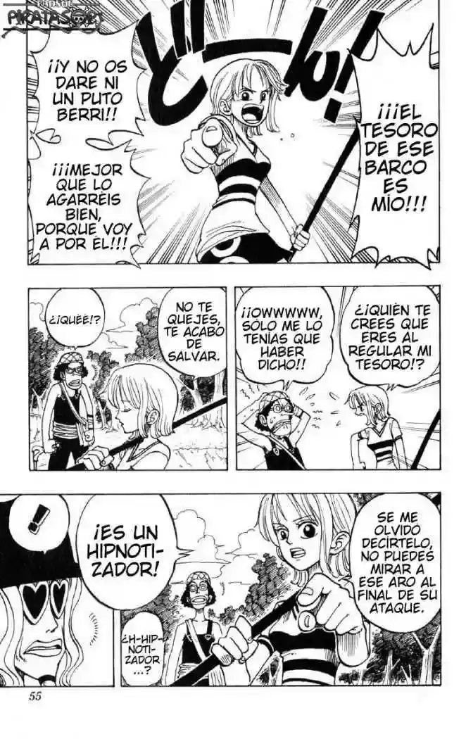 One Piece Capitulo 29: "La Cuesta" página 7