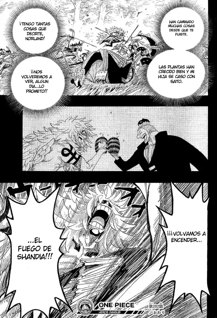 One Piece Capitulo 292 página 18