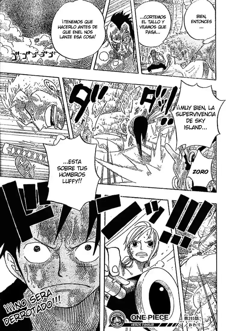 One Piece Capitulo 295 página 17