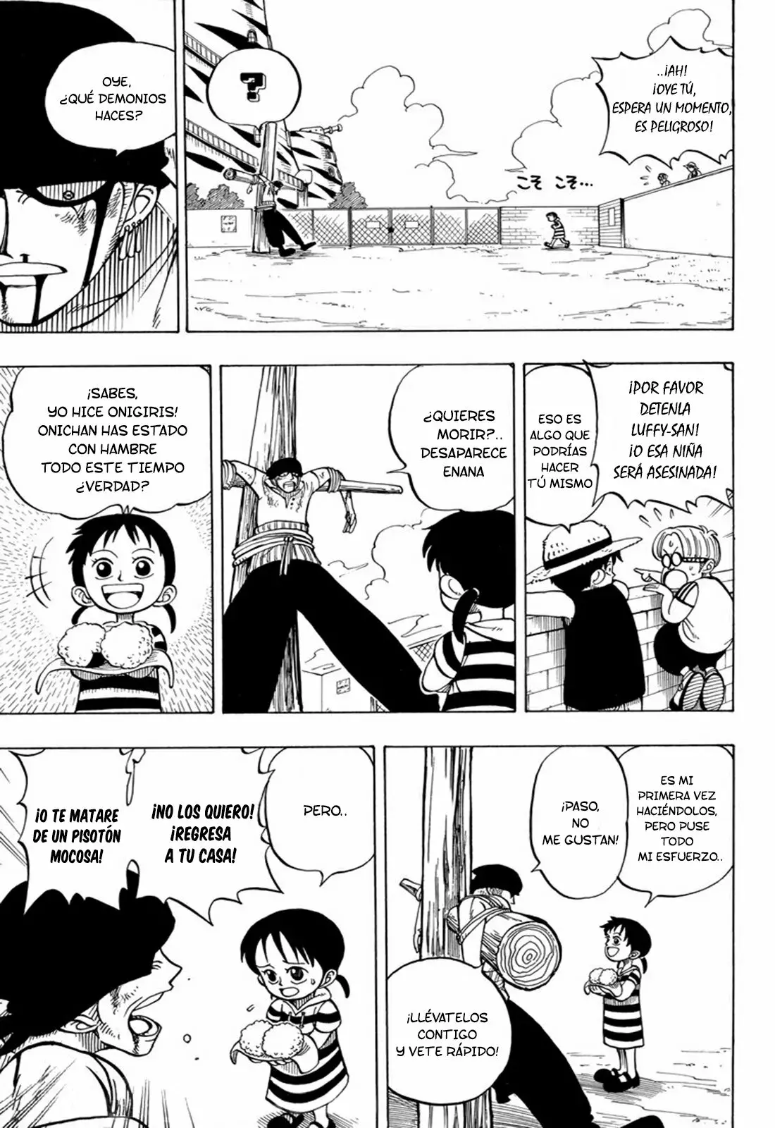 One Piece Capitulo 3: "Aparece el cazador de piratas Zoro" página 11