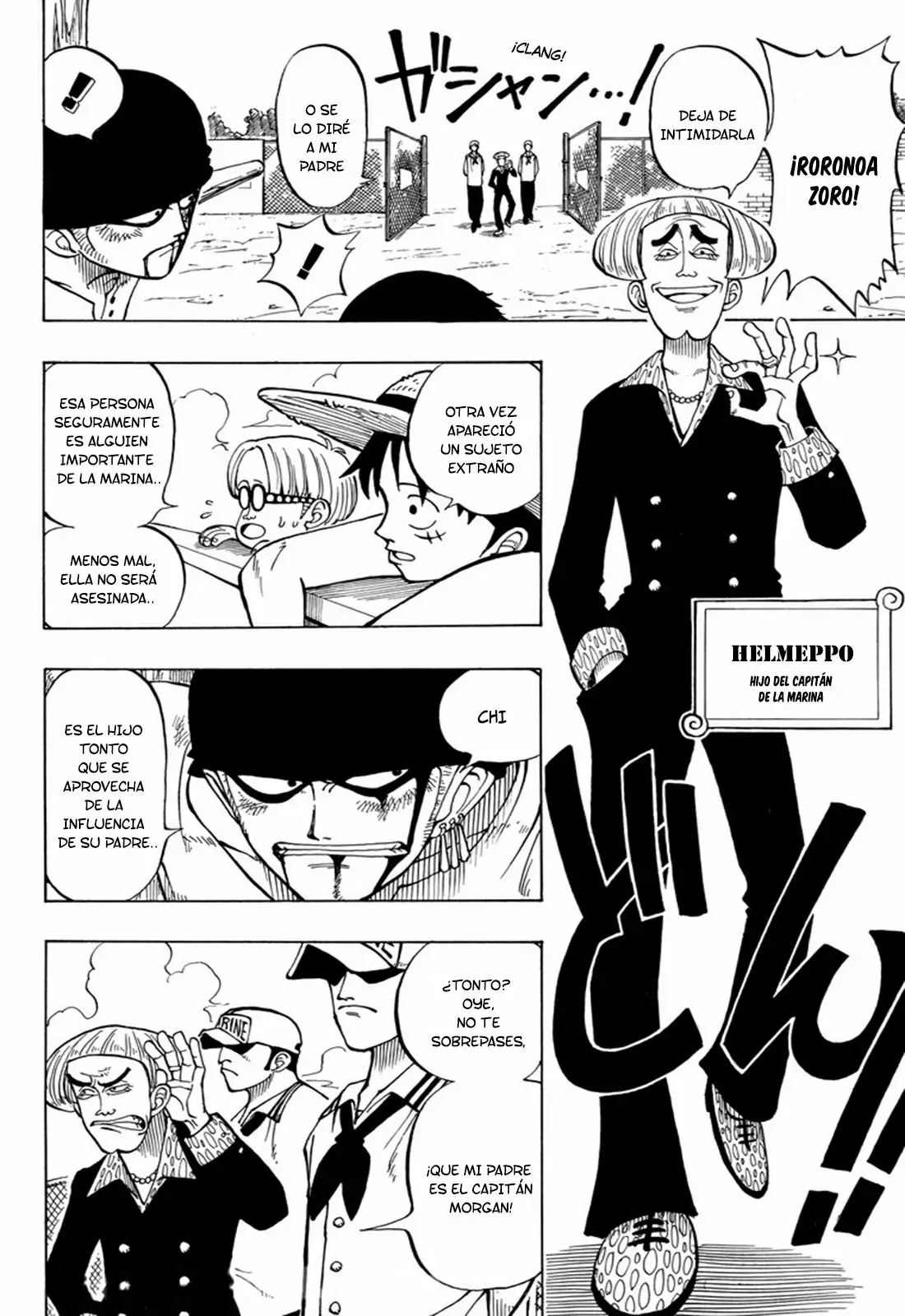 One Piece Capitulo 3: "Aparece el cazador de piratas Zoro" página 12