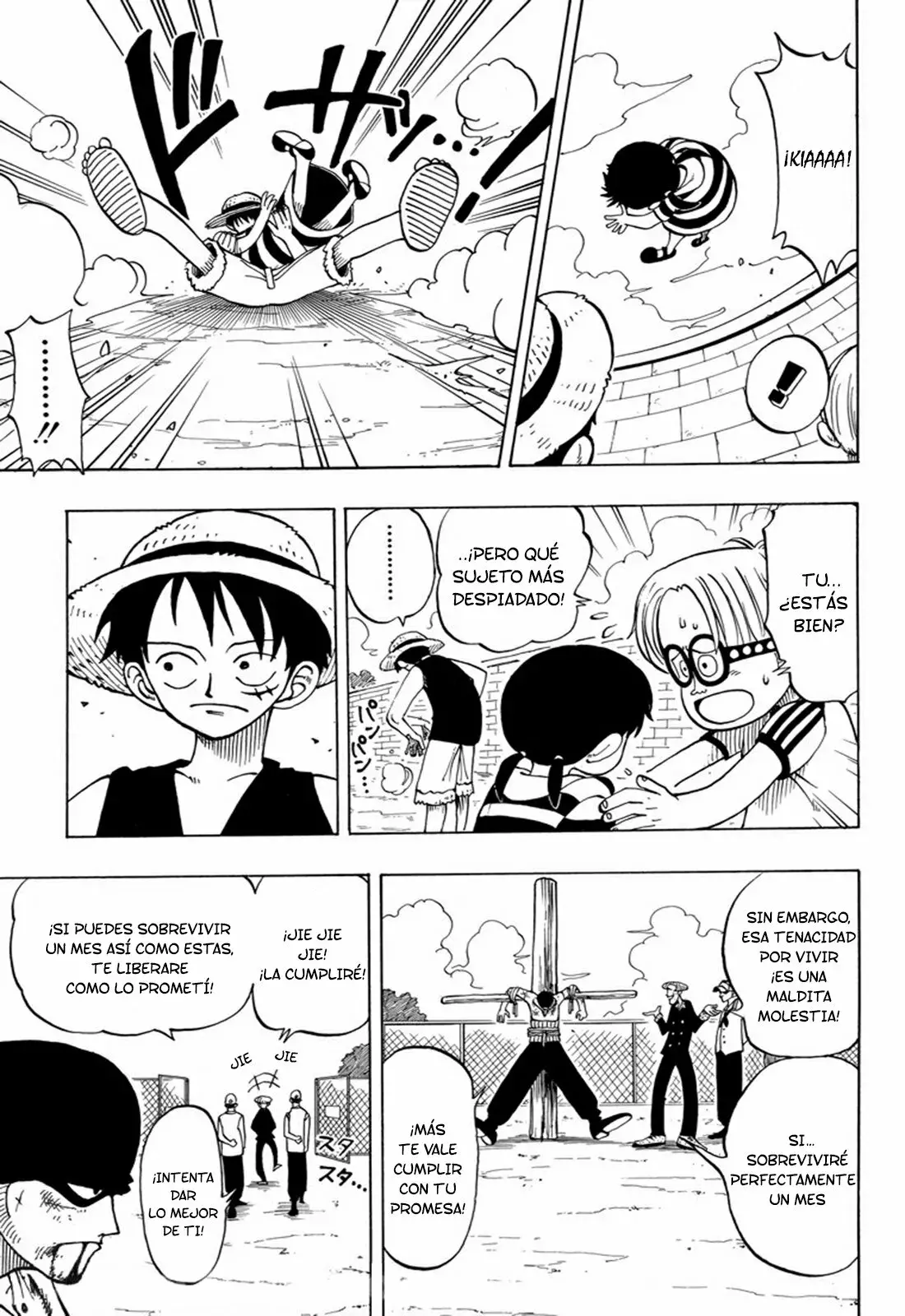One Piece Capitulo 3: "Aparece el cazador de piratas Zoro" página 15