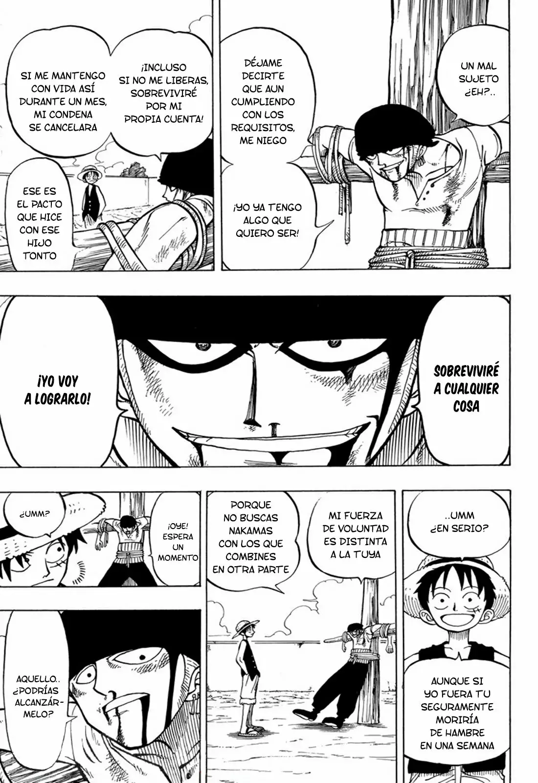 One Piece Capitulo 3: "Aparece el cazador de piratas Zoro" página 17