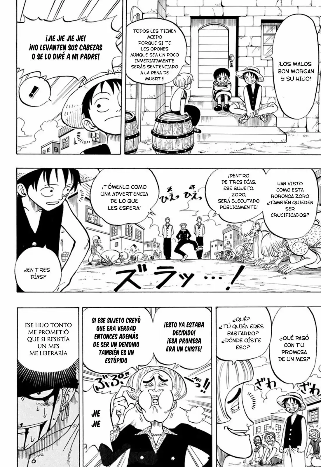 One Piece Capitulo 3: "Aparece el cazador de piratas Zoro" página 20