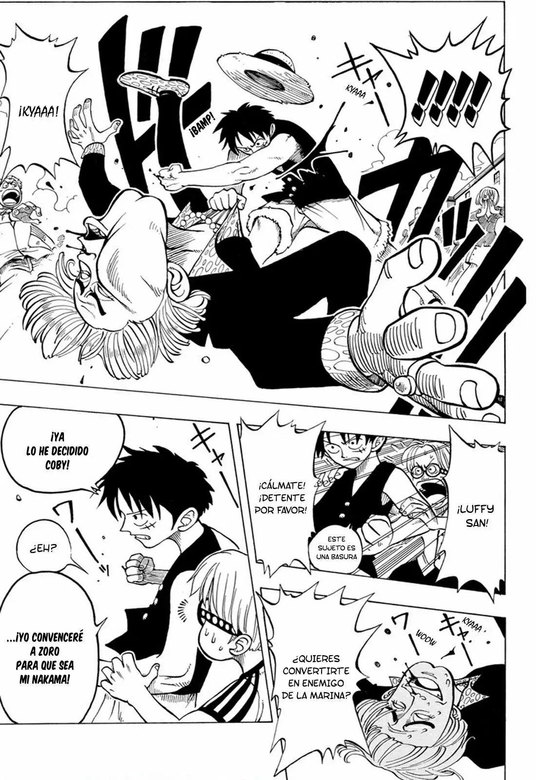 One Piece Capitulo 3: "Aparece el cazador de piratas Zoro" página 21