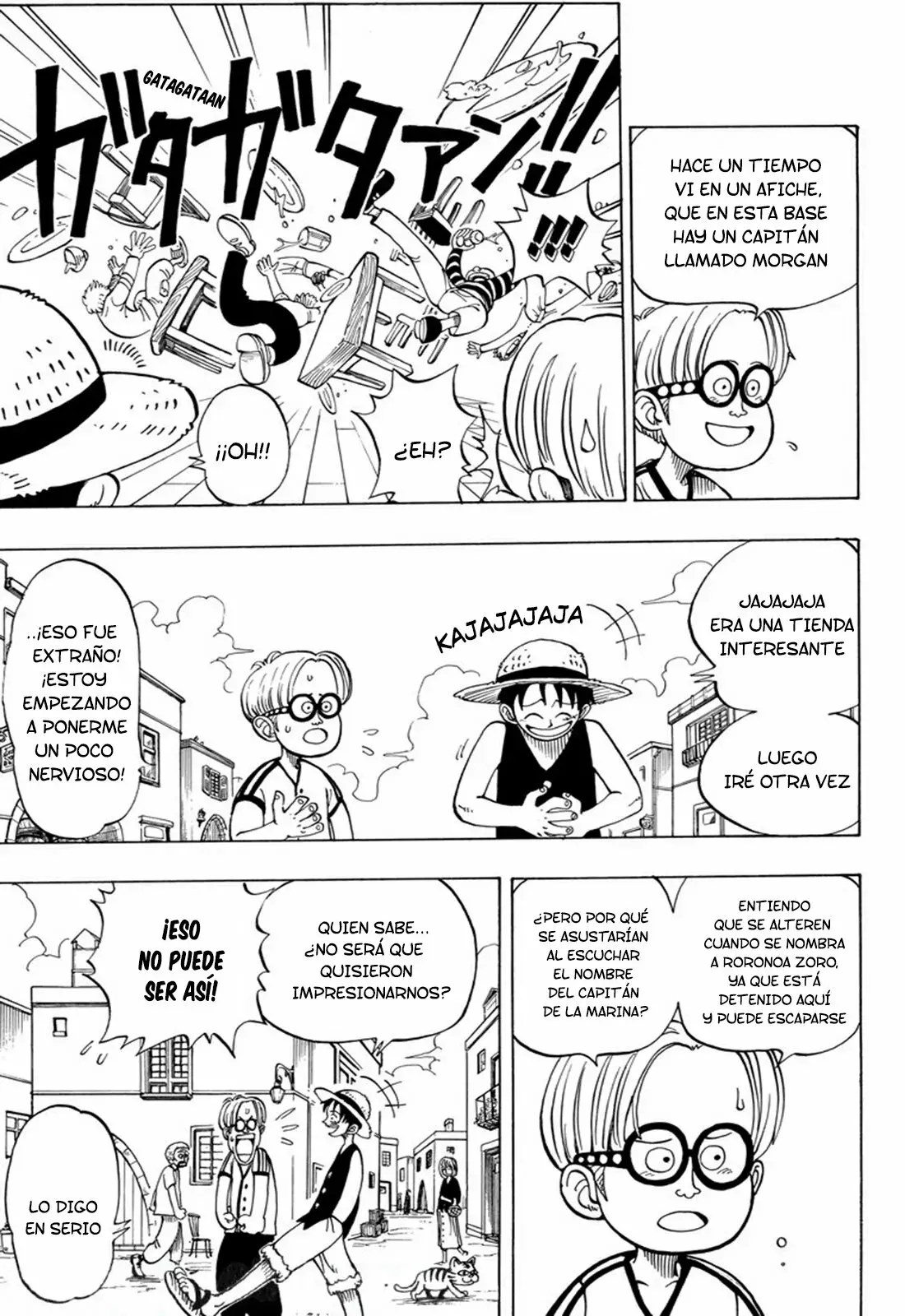 One Piece Capitulo 3: "Aparece el cazador de piratas Zoro" página 5