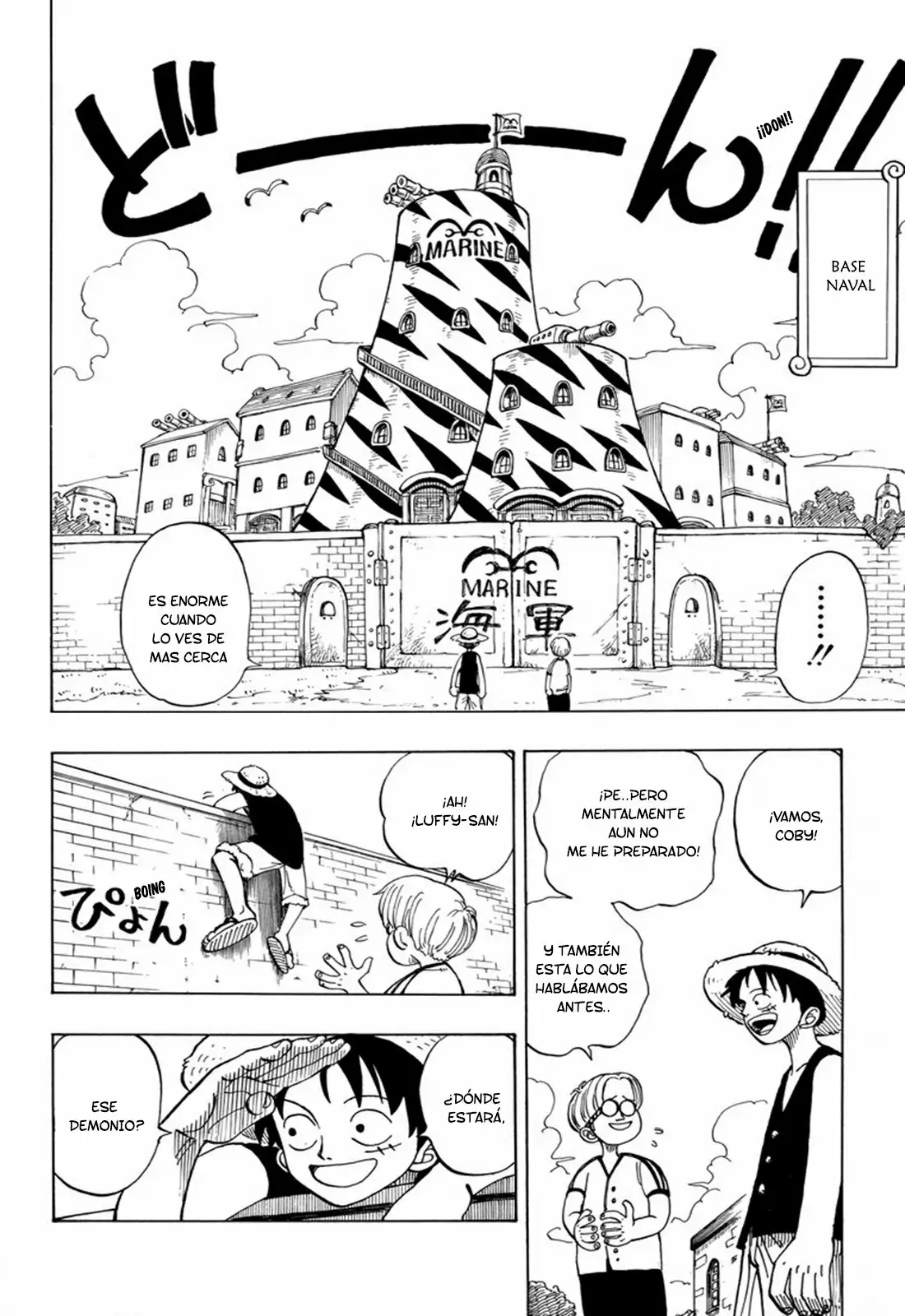 One Piece Capitulo 3: "Aparece el cazador de piratas Zoro" página 6