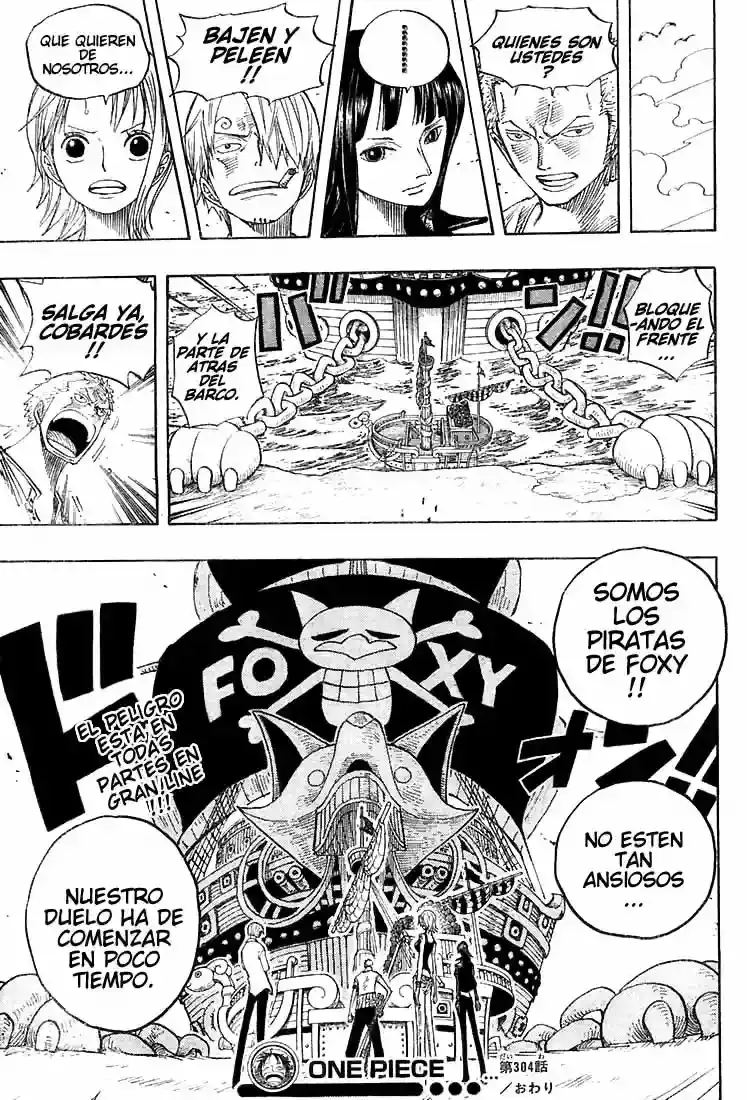 One Piece Capitulo 304 página 19